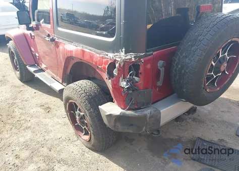 2012 Jeep Wrangler Sahara из США, поврежденный, VIN 1C4AJWBG7CL125661